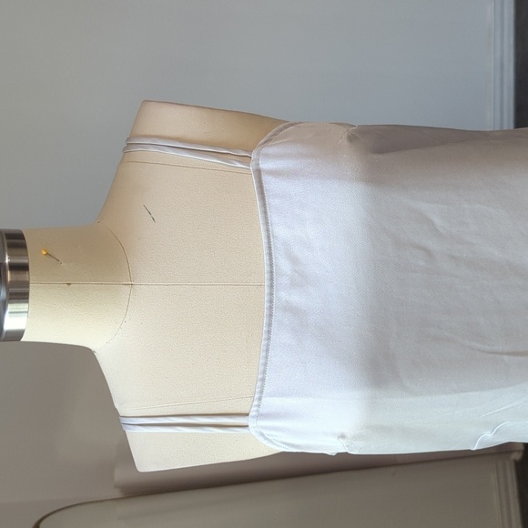 Nap Asymmetrical Hem Square Neckline Satin Slip Dress Gray M leisure luxury - Picture 3 of 9